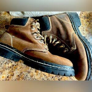 Sketchers Leather Work Boots
